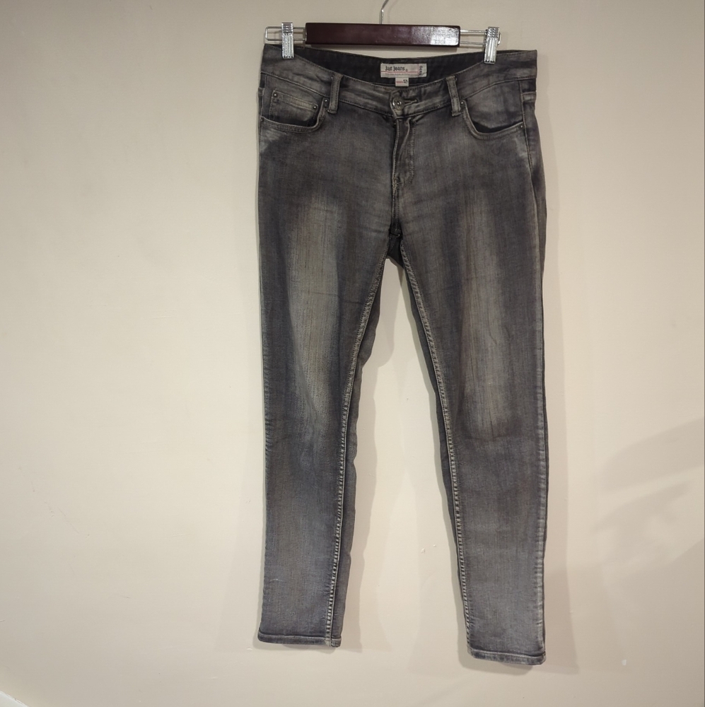 Australian brand Just Jeans in gray.